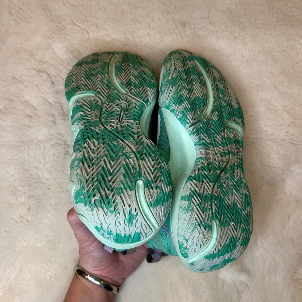 Nike Giannis Immortality 2 Mint & Lavender Basketball Shoes 5.5
